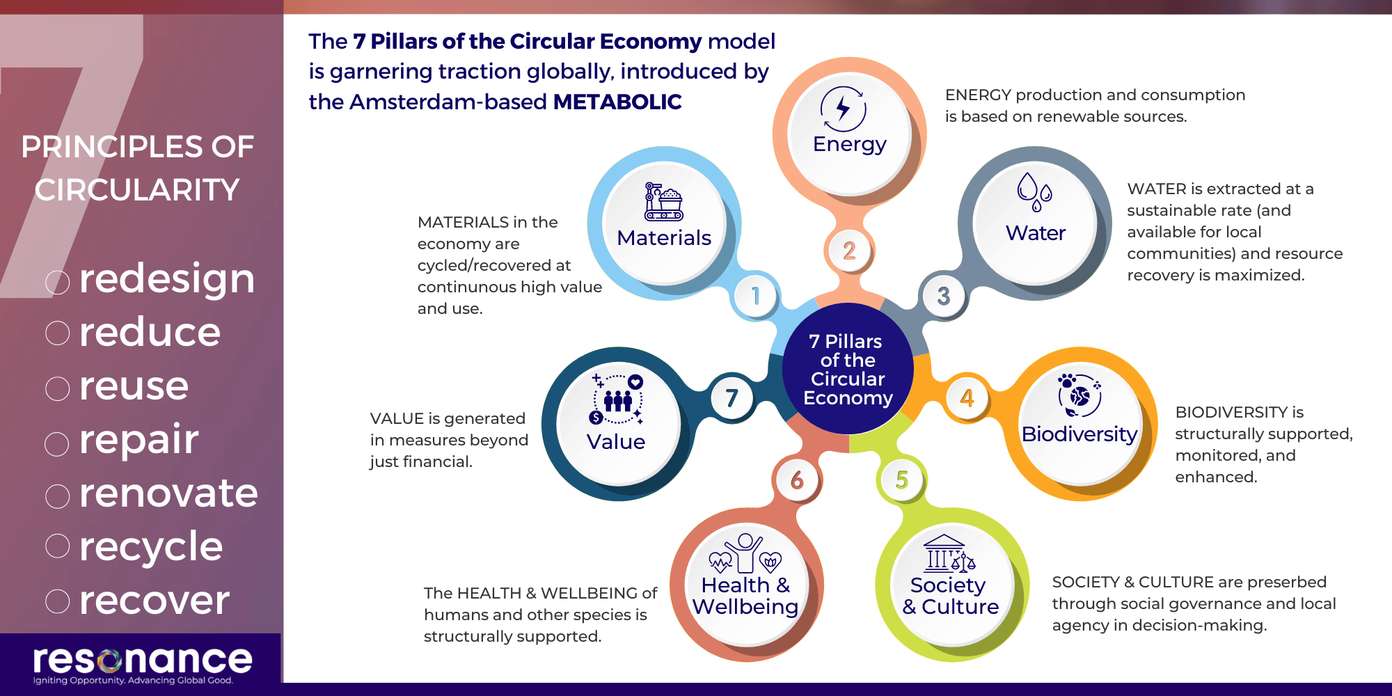 7 Pillars and Principles of Circularity