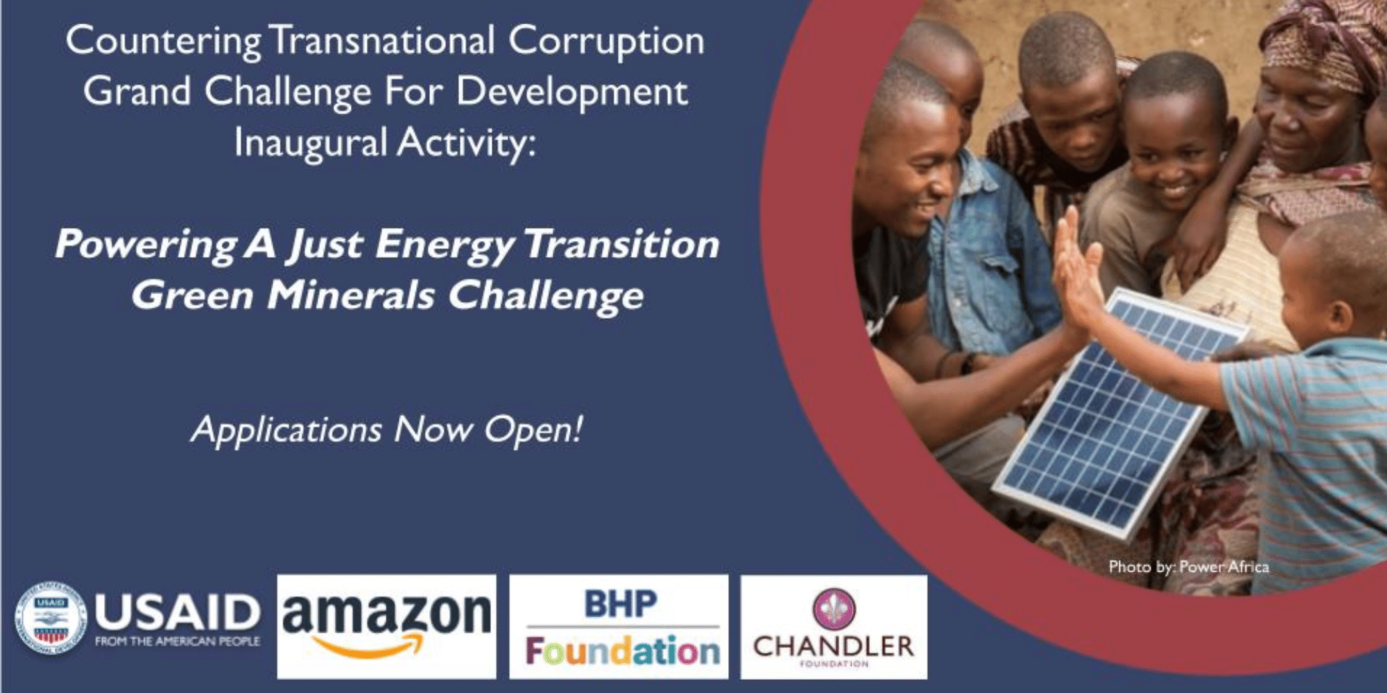 USAID Grand Challenge Just Energy Transition