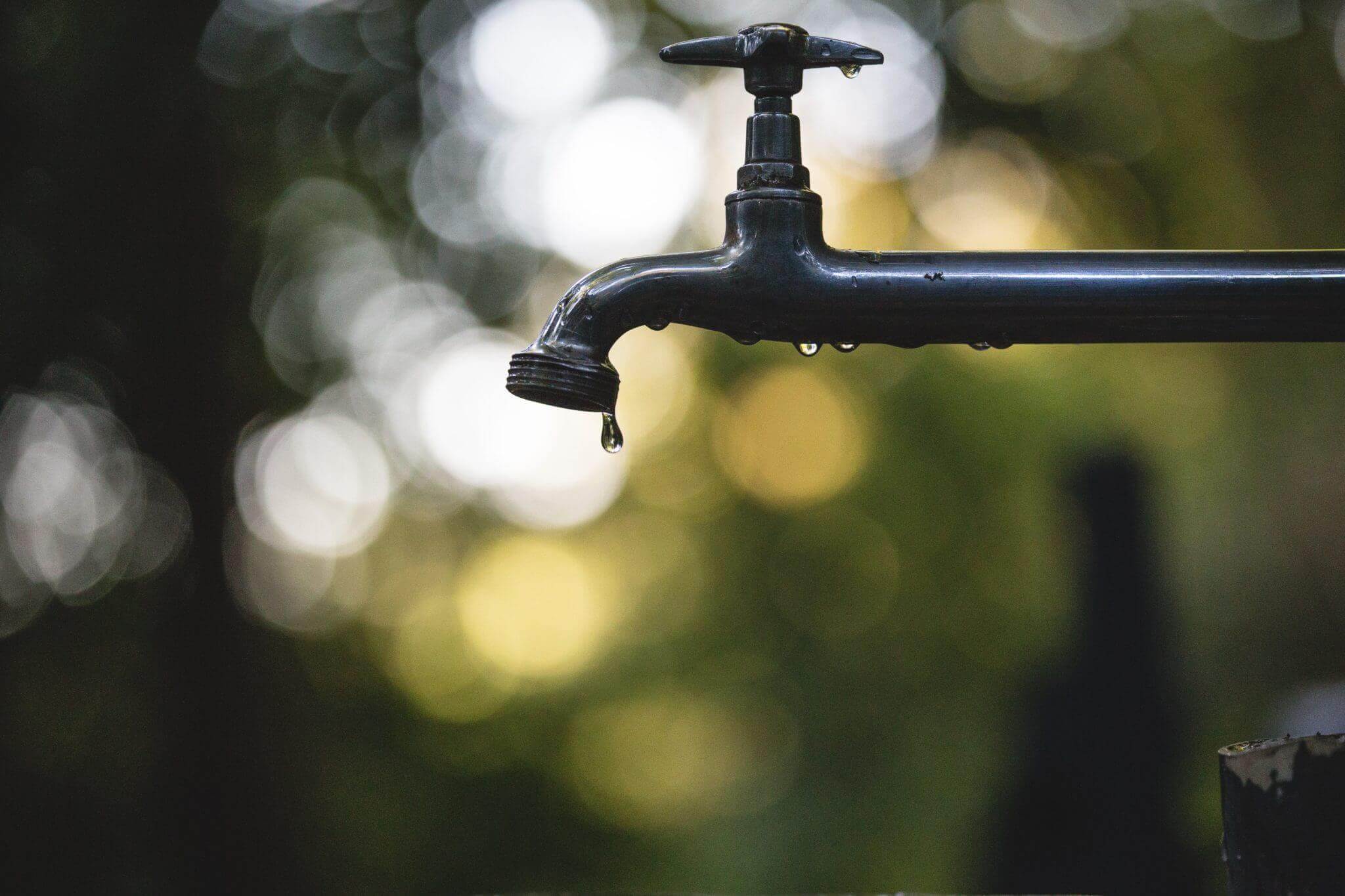 Private company installing a clean water source in Tanzania. 