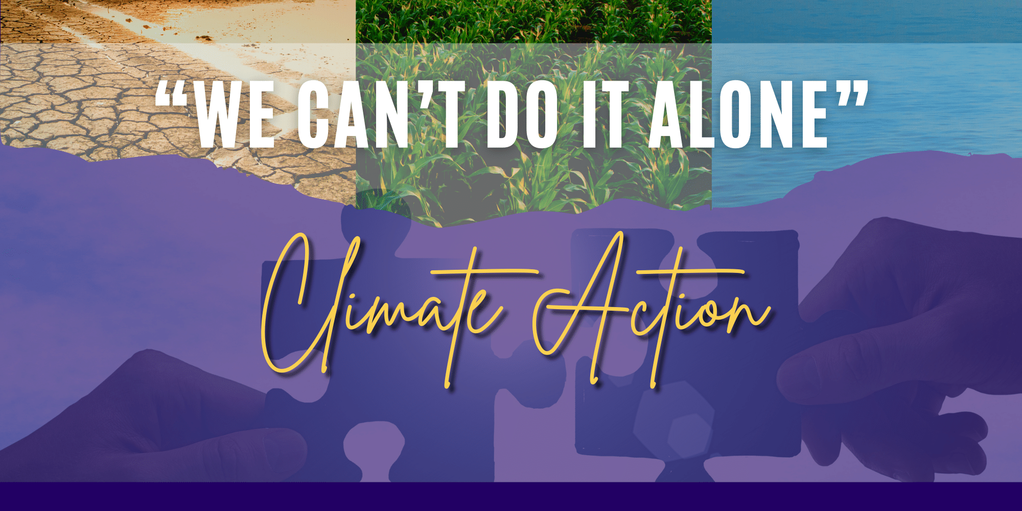 We Can't Do it Alone on Climate Action 