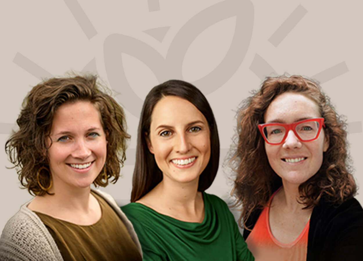 3 panelists from the third food webinar at Resonance 