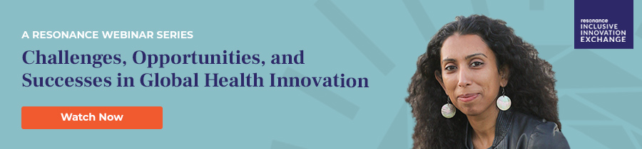 IIE webinar on challenges, opportunities and successes in global health innovation